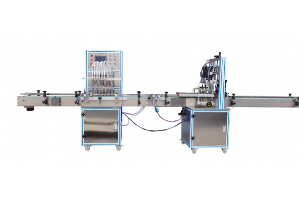直流式灌裝機(jī)+旋蓋機(jī)